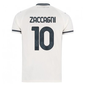 Lazio Mattia Zaccagni #10 Borta Kläder 2025-26 Kortärmad